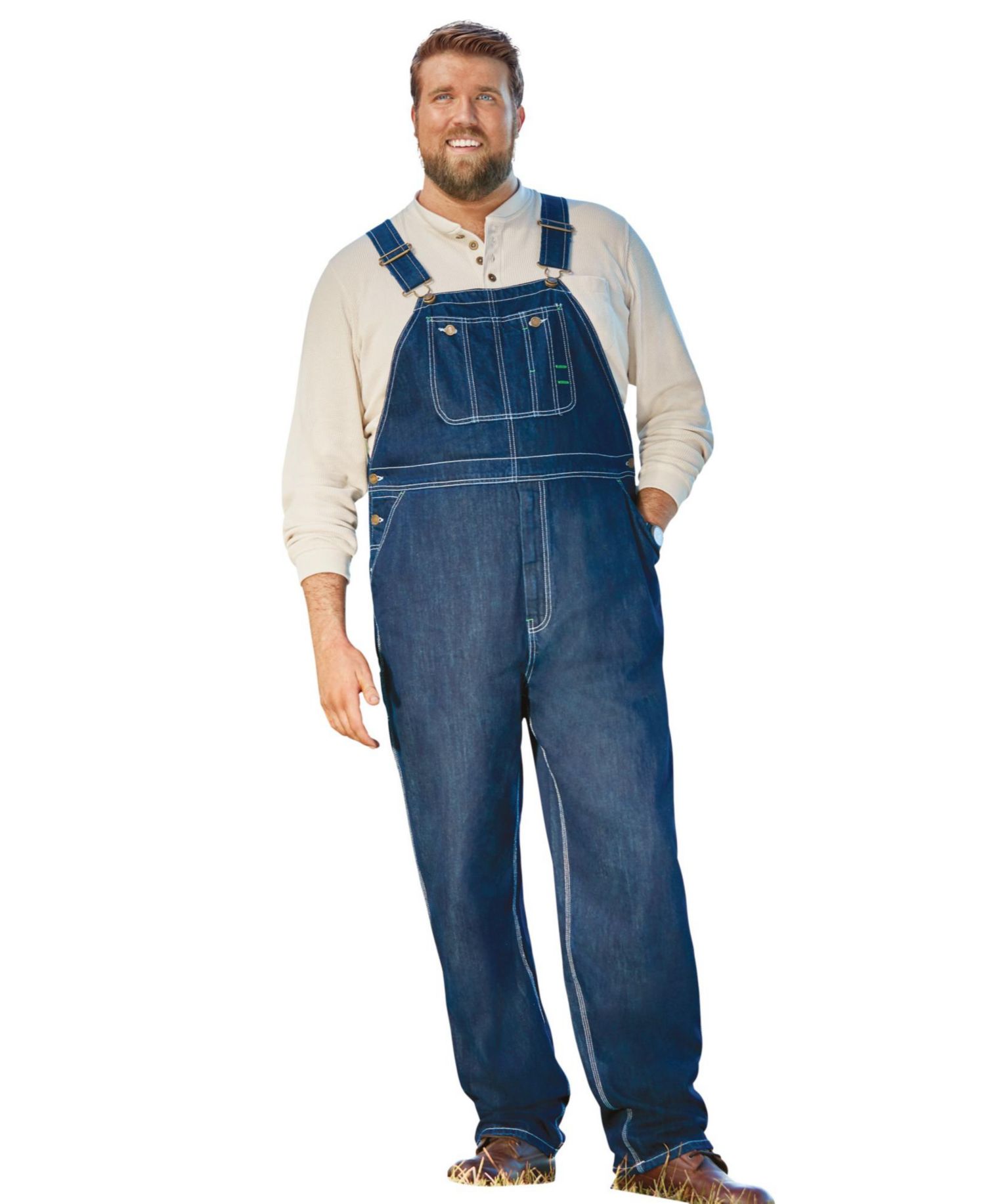 Men's by KingSize by KingSize Denim Overalls