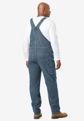 Big & Tall by KingSize Denim Overalls