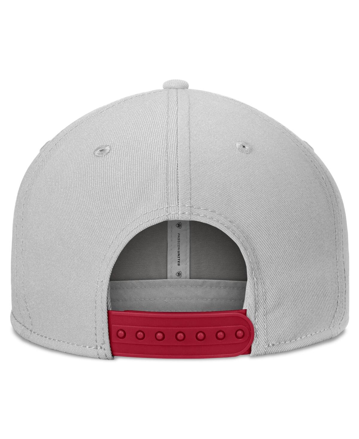 Top of the World Men'sOklahoma Sooners Hudson Snapback Hat - Gray, Cardinal