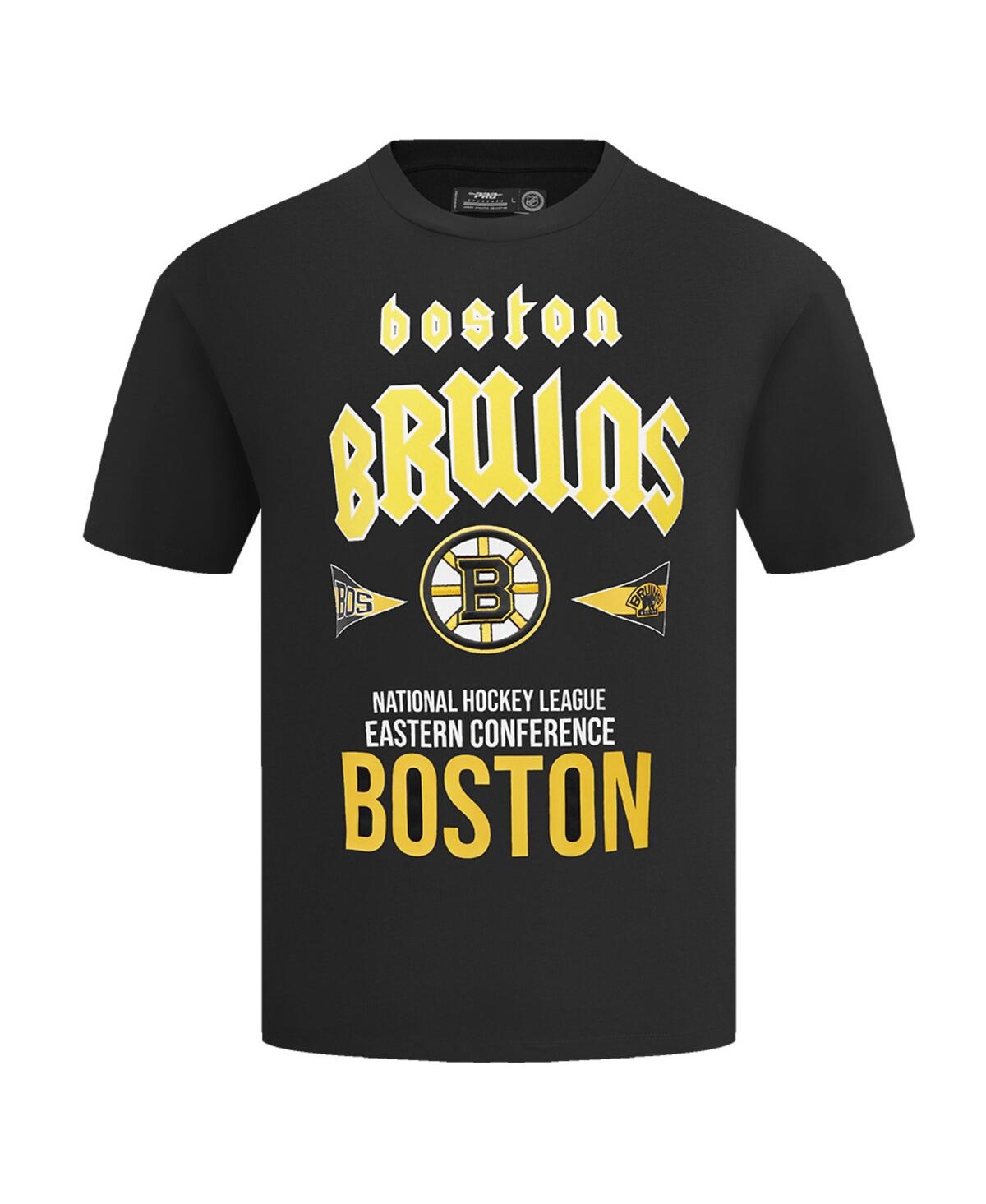 Pro Standard Men'sBoston Bruins City Tour T-Shirt - Black