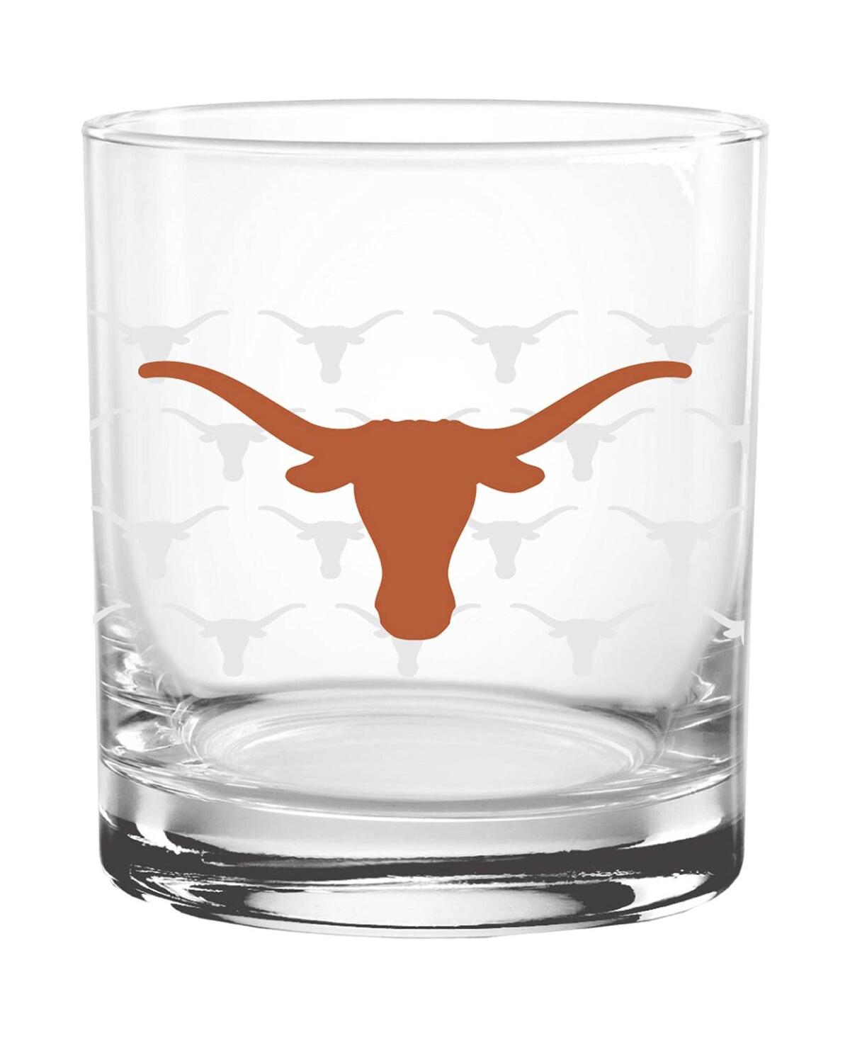 Indigo Falls Texas Longhorns 14oz. Repeat Alumni Rocks Glass In No Color