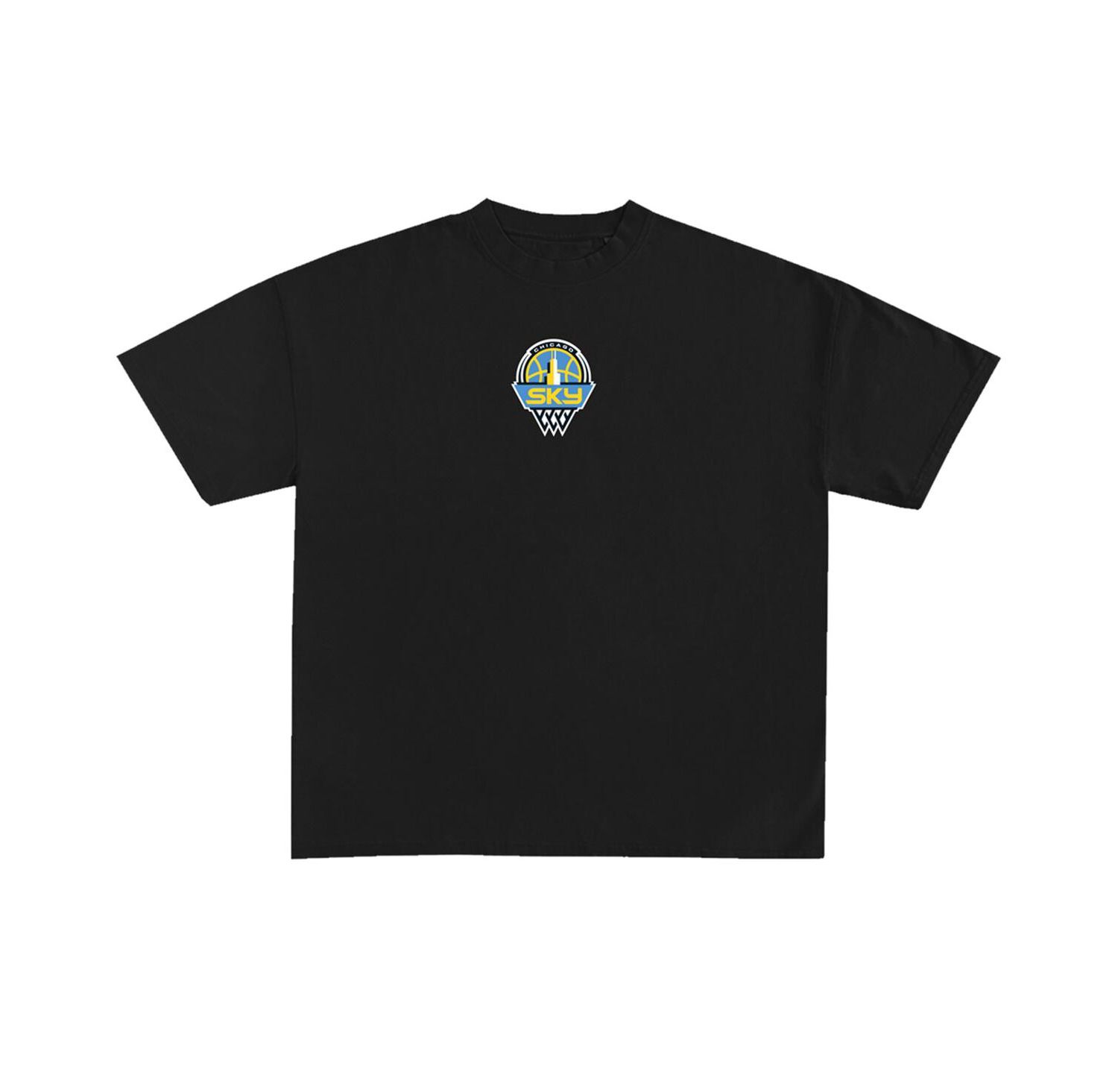 Men's and Women's Angel Reese Black Chicago Sky 2024 WNBA Draft Player T-Shirt