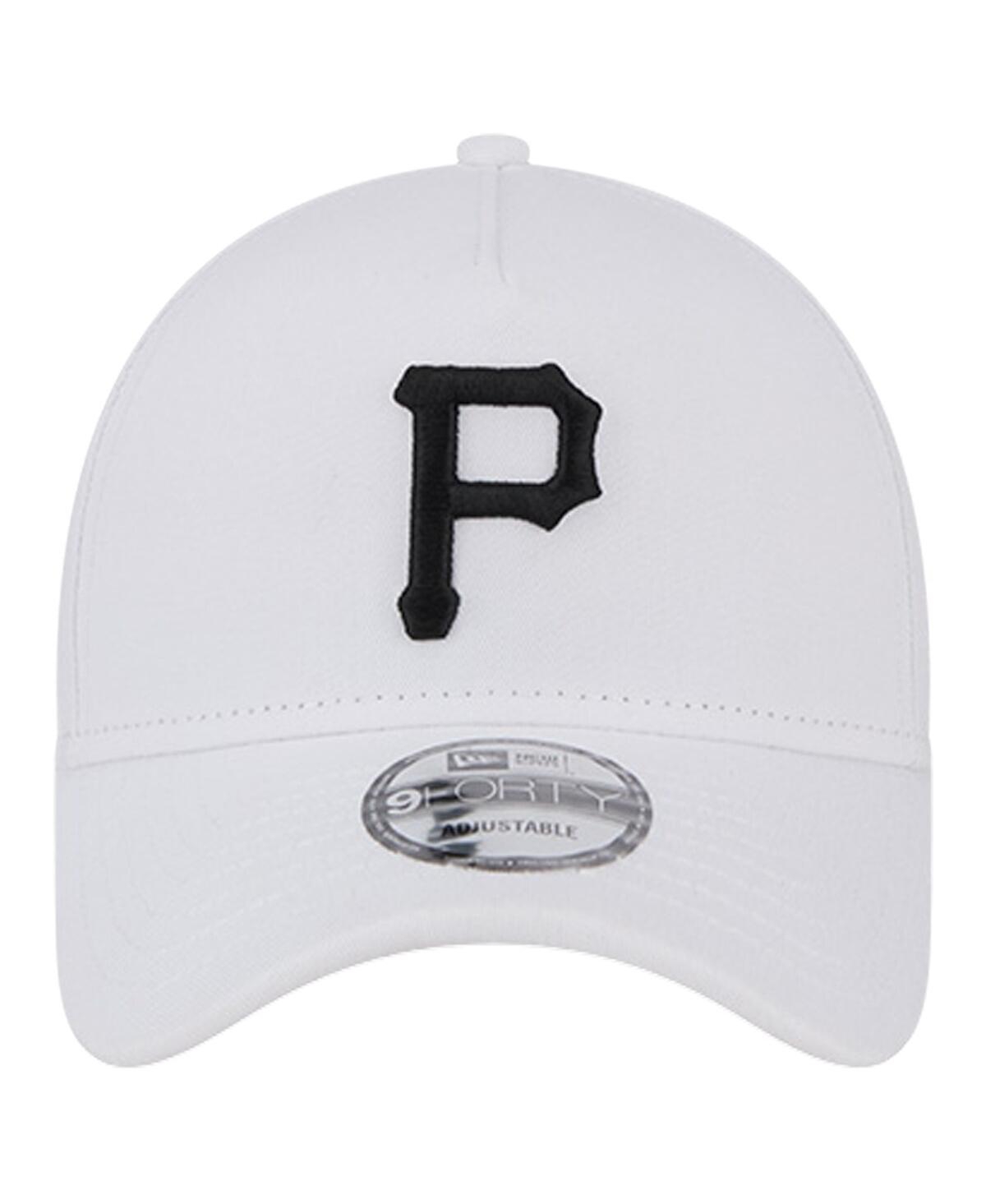 NEW ERA MEN'S WHITE PITTSBURGH PIRATES TC A-FRAME 9FORTY ADJUSTABLE HAT 