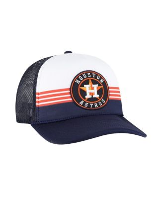 47 Brand Men's Navy Houston Astros Lift Off Foam Front Mesh Trucker Adjustable Hat
