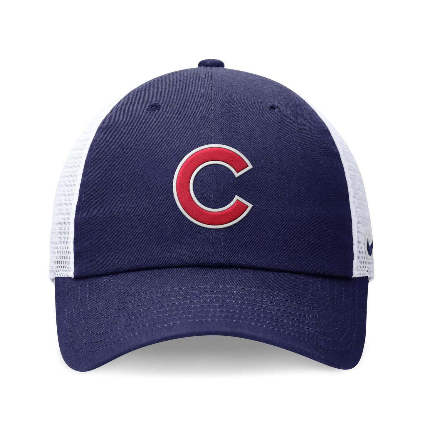 Мужская кепка Nike Royal Chicago Cubs Evergreen Club Trucker Adjustable Hat — фото 4