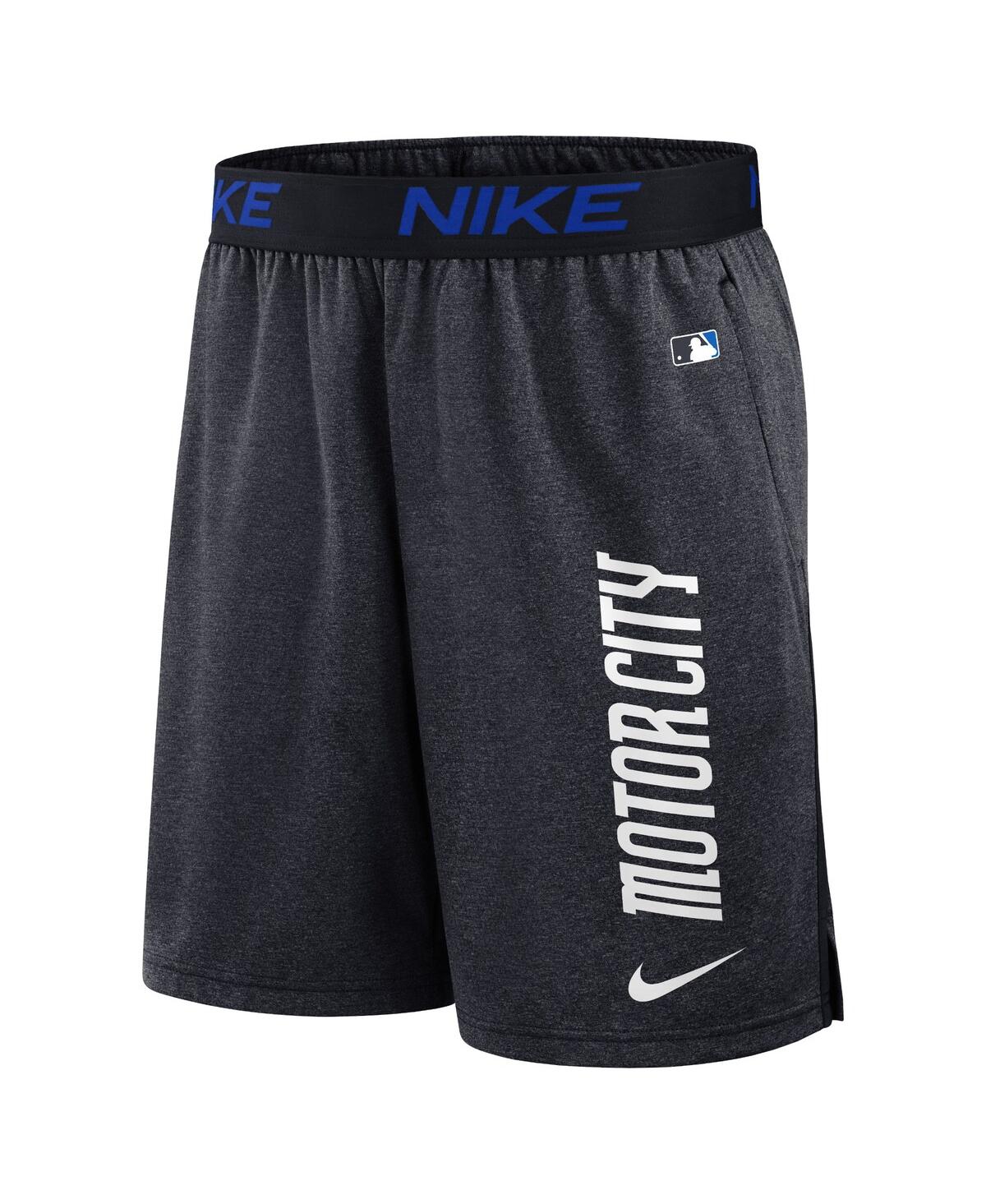 Nike Men'sDetroit Tigers 2024 City Connect Authentic Collection Performance Practice Shorts - Navy