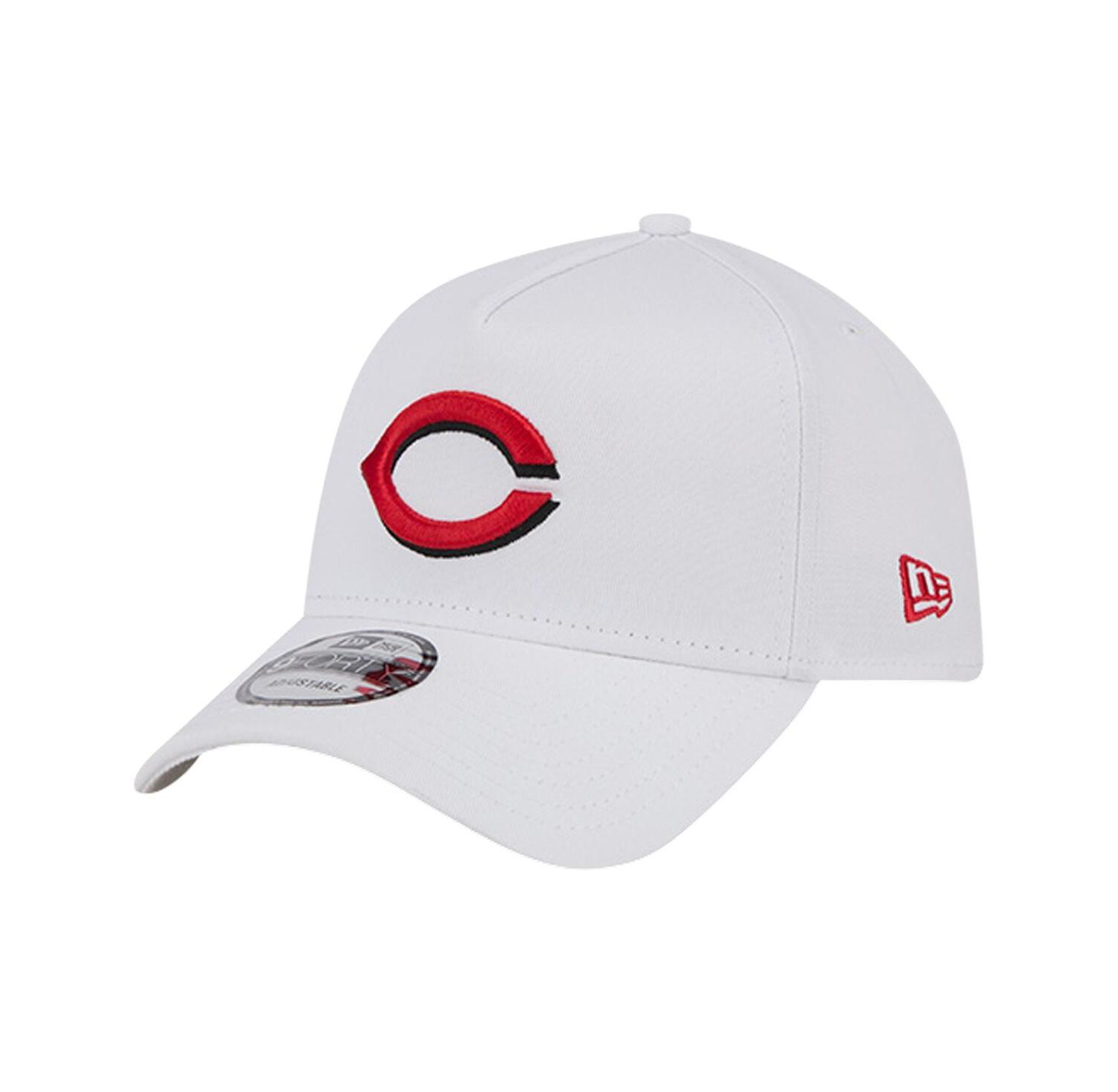 Men's White Cincinnati Reds TC A-Frame 9FORTY Adjustable Hat