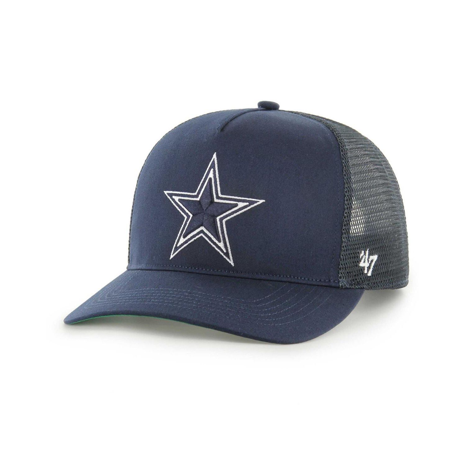 47 Brand Men's Navy Dallas Cowboys Mesh Hitch Adjustable Hat