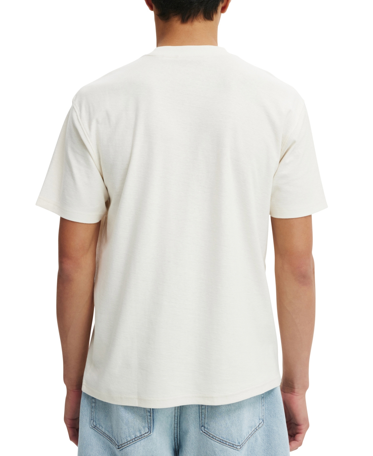 COTTON ON MEN'S LICENSE LOOSE FIT COLLEGE T-SHIRT 