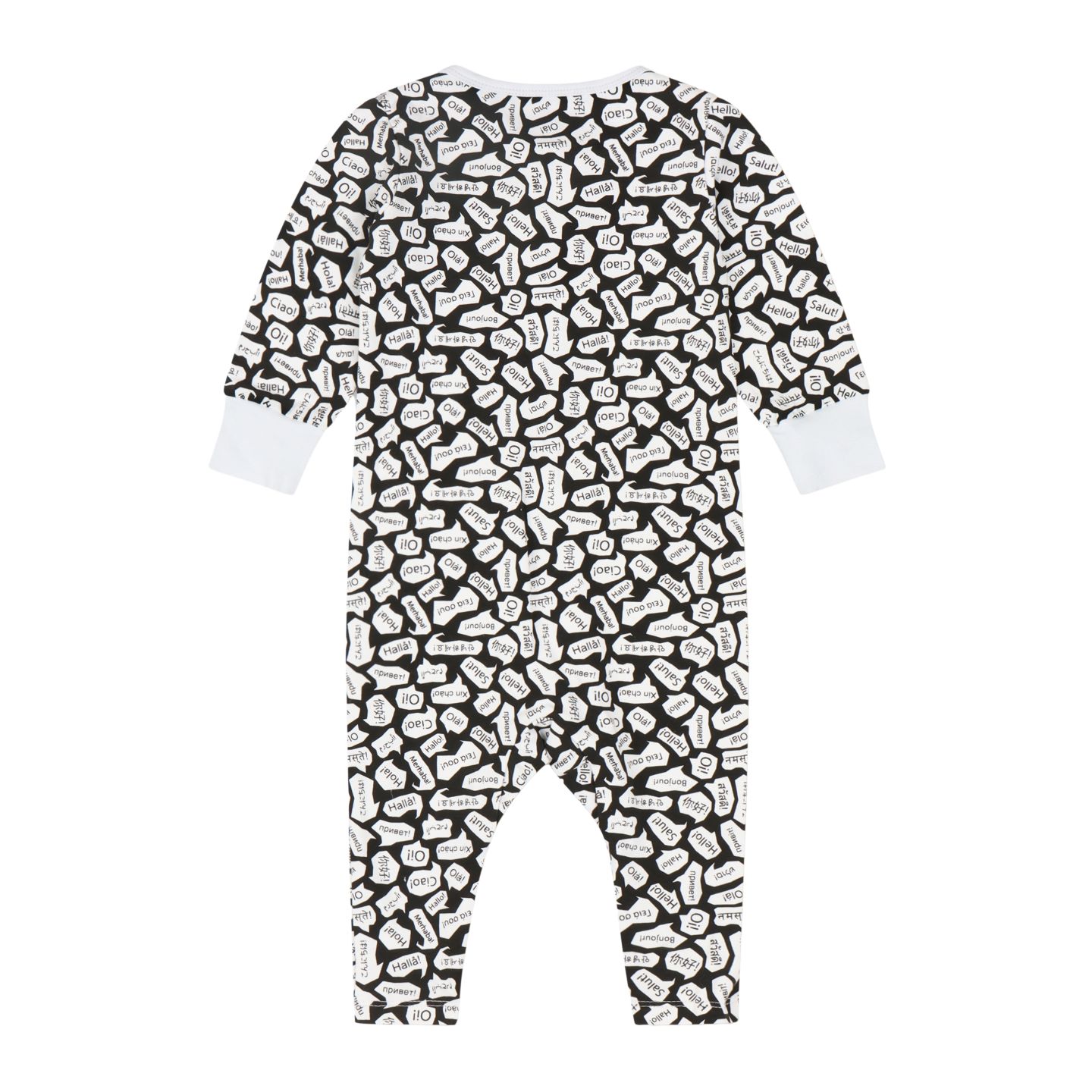 Комбинезон Mixed Up Clothing Long Sleeve Button Front Romper для мальчиков-малышей, цвет: Чёрный — фото 2