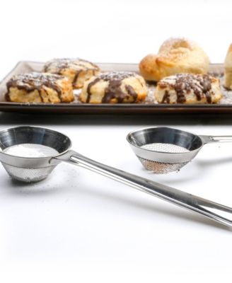 Endurance Stainless Steel 2 Piece 7x2" Mini Sifter Set