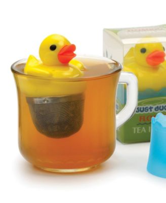 Plastic and Stainless Steel 2x2x3" Ducky-Floating Tea Infuser