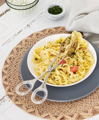 Endurance Stainless Steel 10" Large Serving Tongs