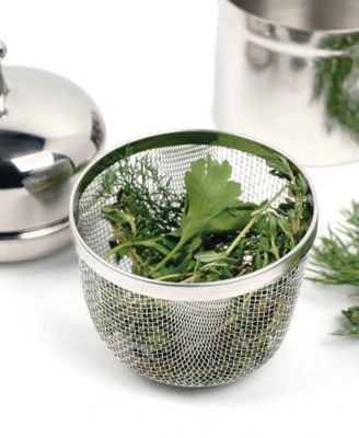 Stainless Steel 3" x 3" x 4" Floating Spice Ball