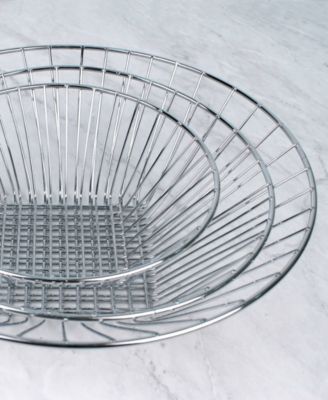 Chrome Wire 3 Tier Hanging Basket