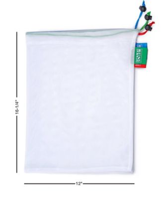 Polyester 3 Piece 12" x 16.25" Mesh Produce Bags Set