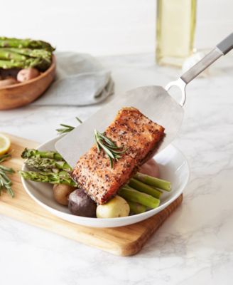 Endurance Stainless Steel Jumbo 13x4" Flexible Spatula