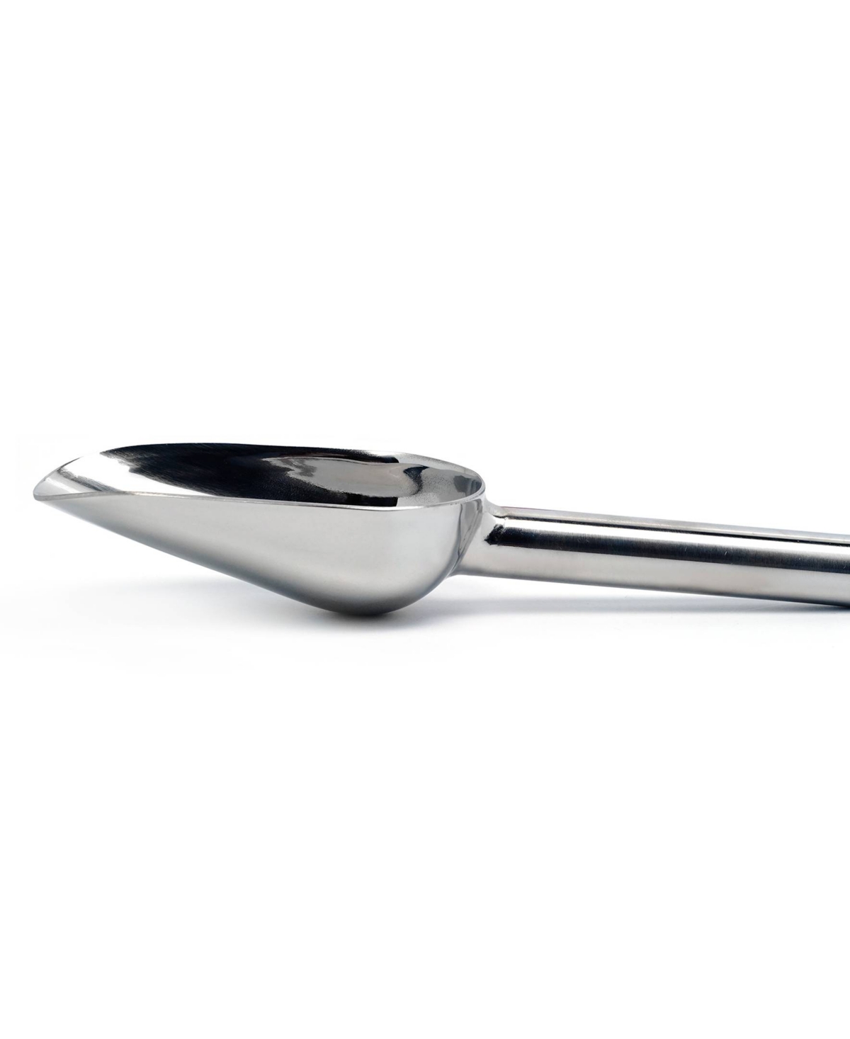 Shop Rsvp International Endurance Stainless Steel 1/4 Cup Measuring Scoop In Gray