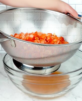 Endurance Precision Pierced Stainless Steel 5 Quart Colander