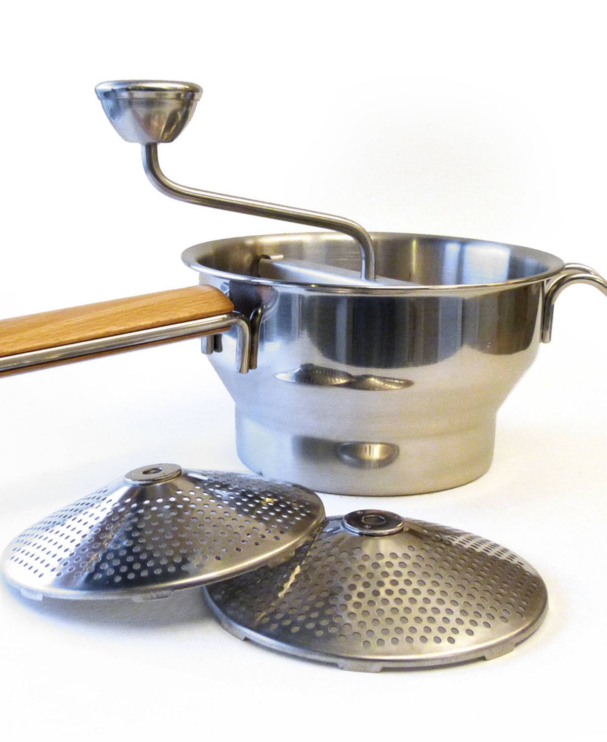 Shop Rsvp International Endurance Stainless Steel 16x8x4" Food Mill In Gray