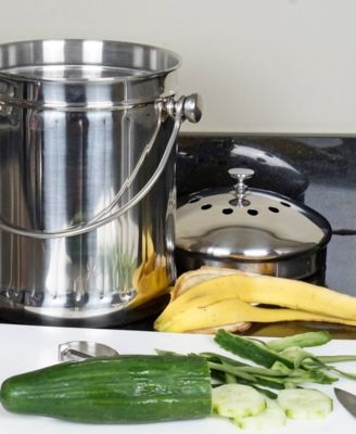 Endurance Stainless Steel 1 Gallon Compost Pail