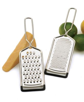Endurance Stainless Steel 2 Piece 10"x3" Hand Held Cheese Grater
