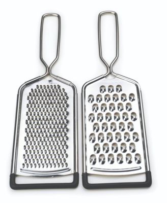 Endurance Stainless Steel 2 Piece 10"x3" Hand Held Cheese Grater