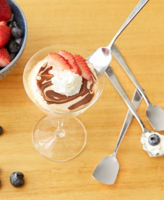 Endurance Stainless Steel 4 Piece 6" Ice Cream Spoons Set