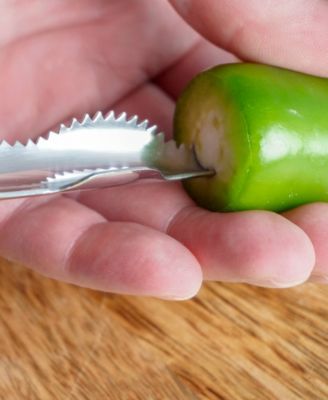 Endurance 18/8 Stainless Steel 8.25" Jalapeno Corer