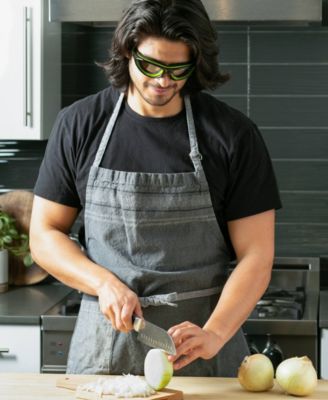 Plastic 5.5" x 6.5" x 1.5" Onion Goggles - Black Frame