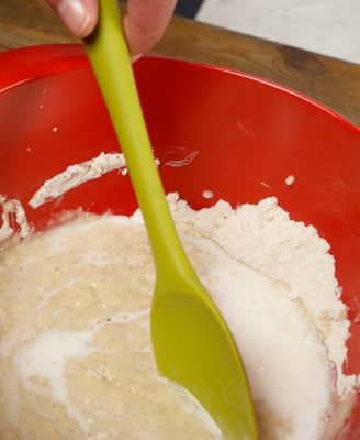 Silicone Coated Steel 11" x 2.25" Ela Series Green Spoon