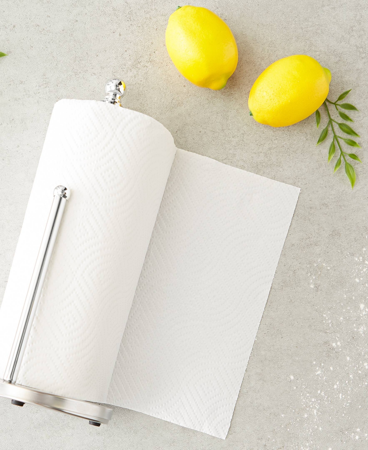 Rsvp International Stainless Steel 6" X 13.8" Paper Towel Holder In Silver