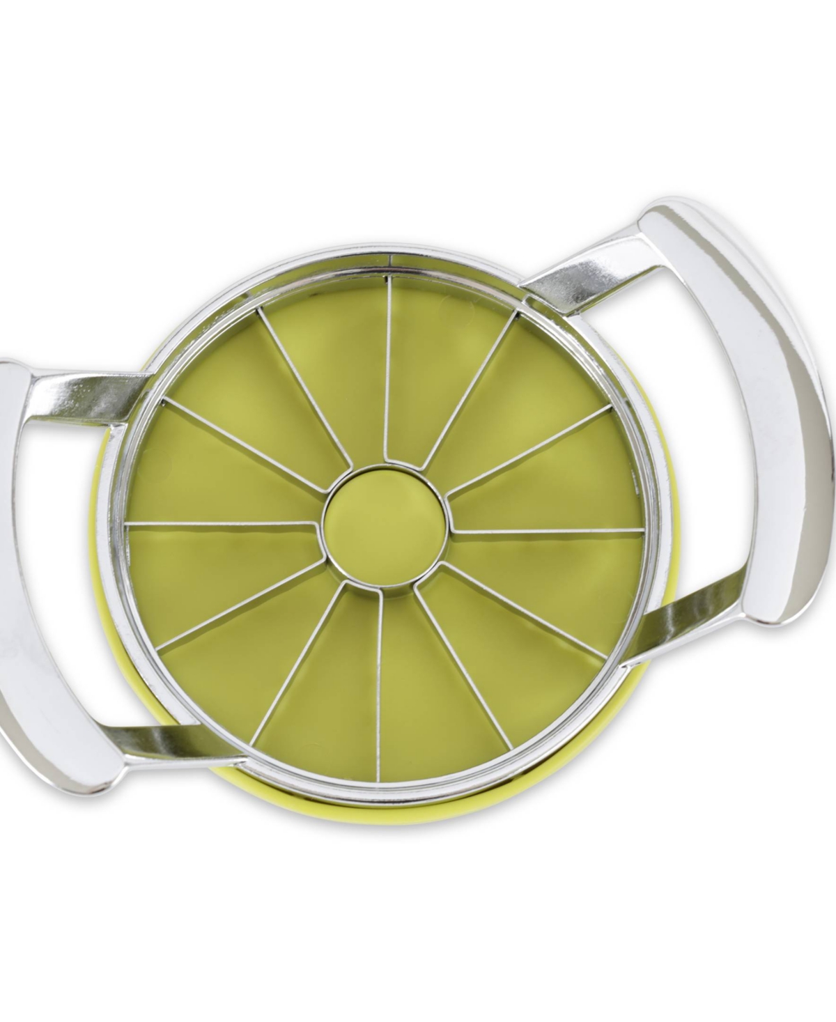 Rsvp International Stainless Steel 7x5" Jumbo Apple Slicer With Cover In Silver