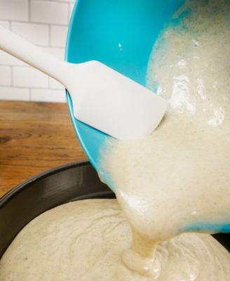 Silicone Coated Steel 11" Ela Series White Spatula