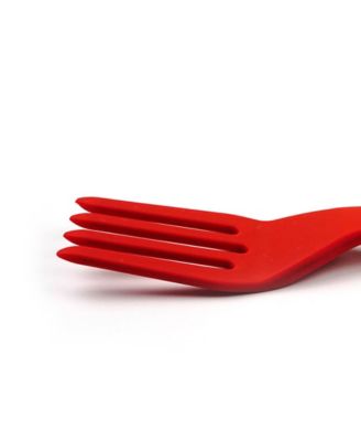 Silicone Coated Steel 11" x 2.25" Ela Series Red Fork