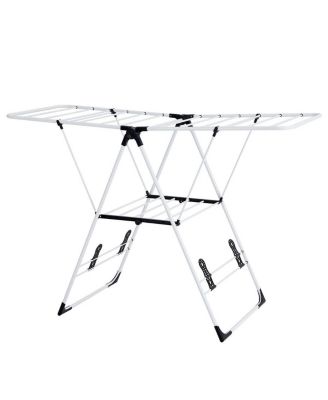 Laundry Clothes Storage Drying Rack Portable Folding Dryer Hanger Heavy Duty