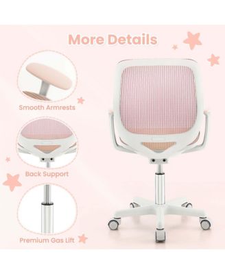 Kids Desk Chair Swivel Mesh Children Computer Chair with Adjustable Height