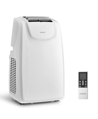 11,500 BTU Dual Hose Portable Air Conditioner 3-in-1 AC Unit w/ Remote Control