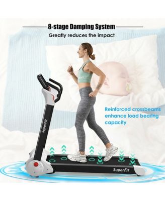 2.25HP Folding Electric Motorized Treadmill With Speaker