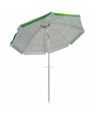 6.5FT Patio Beach Umbrella Sun Shade Tilt