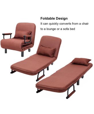 Folding Sofa Bed Sleeper Convertible Armchair Leisure