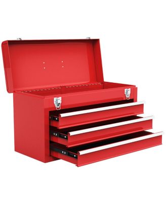 Portable Tool Chest Box Storage Cabinet Garage Mechanic Organizer