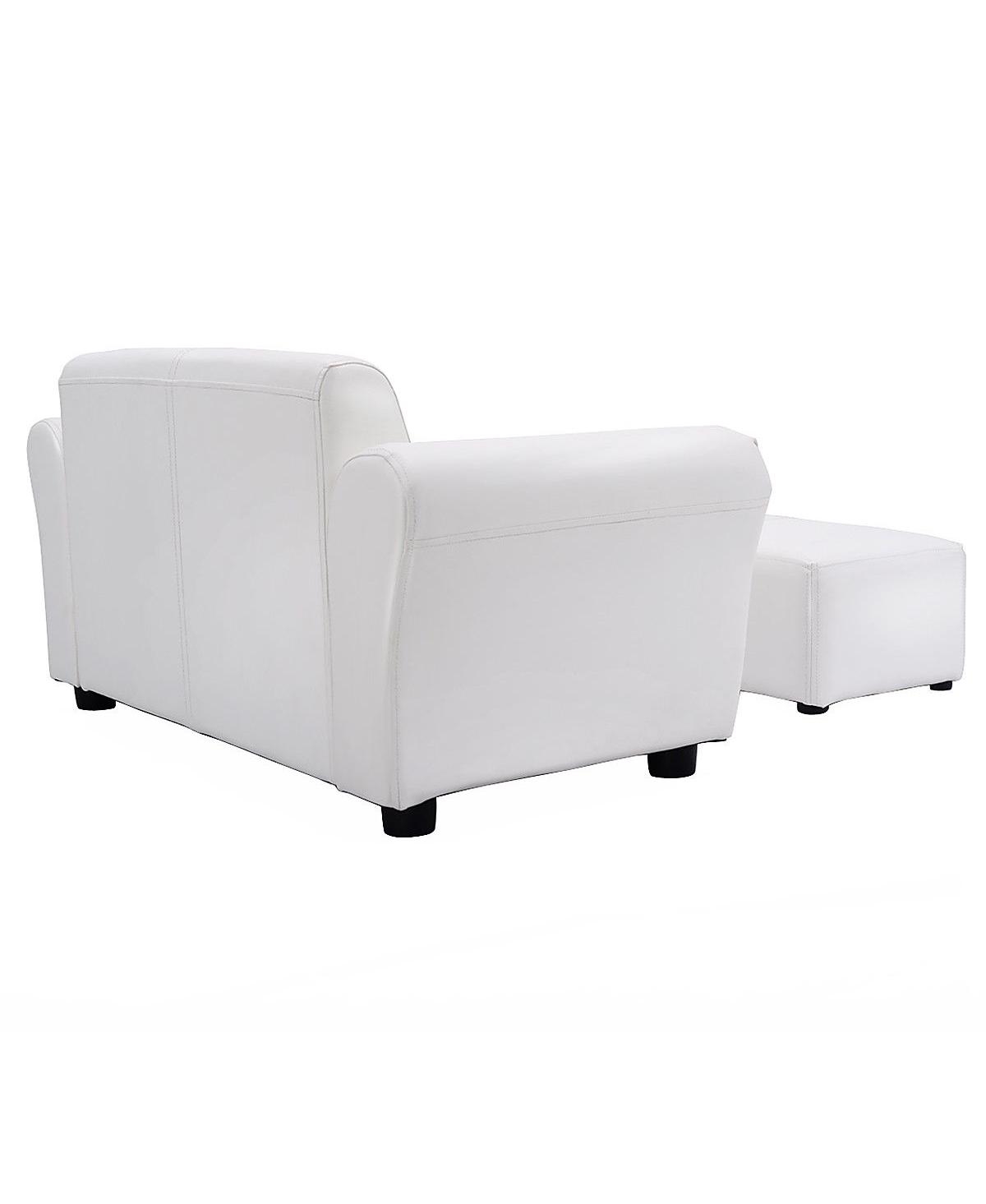 CostwayKids Sofa Armrest Chair Couch Lounge Birthday Gift - White