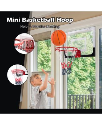 Over-The-Door Mini Basketball Hoop