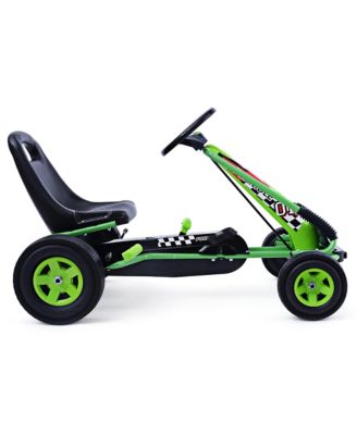 4 Wheels Kids Ride On Pedal Powered Bike Go Kart Racer Car Outdoor Play Toy