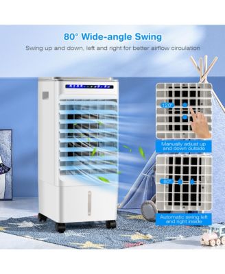 3-in-1 Evaporative Air Cooler Portable Air Cooling Fan w/ Fan & Humidifier
