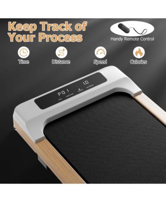 Walking Pad Under Desk Treadmill with Remote Control for Home/Office LED Display
