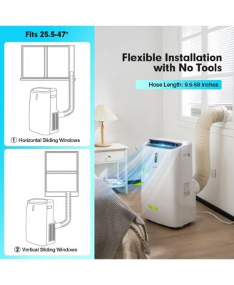 12000 BTU Portable Air Conditioner 4-in-1 Air Cooler