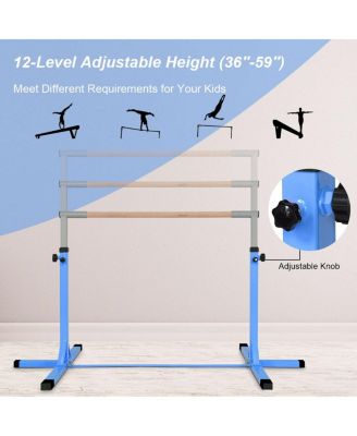 Adjustable Steel Horizontal Training Bar Gymnastics