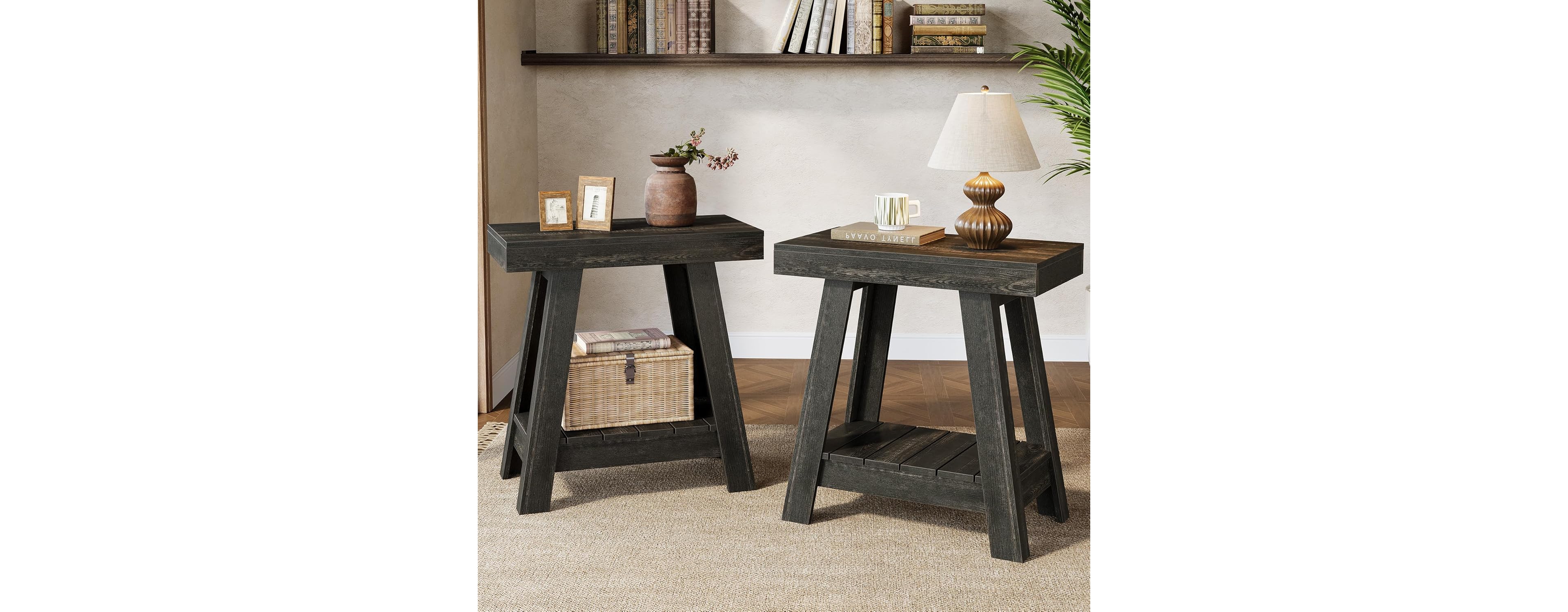 Tribesigns Round Coffee Table, 31.5" Small Coffee Table with Faux Marble Top and Gold Frame, Modern Circle Coffee Table for Living Room, Home Office,